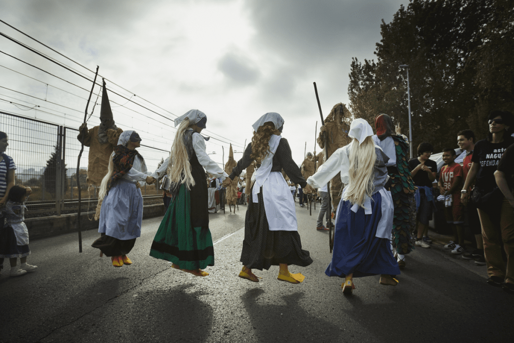 Maskarada de Lamiako, Leioa